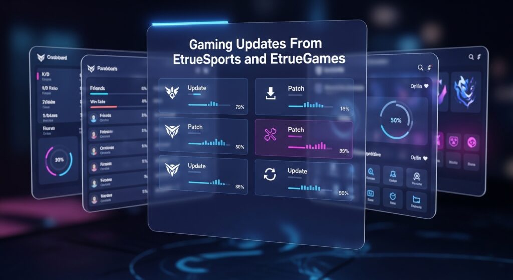 Gaming Updates From EtrueSports and EtrueGames
