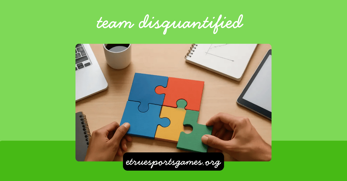 team disquantified
