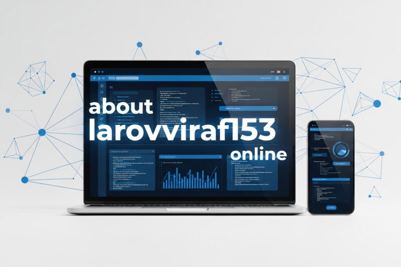 About Larovviraf153 Online: Complete Guide to Digital Safety and Profile Verification